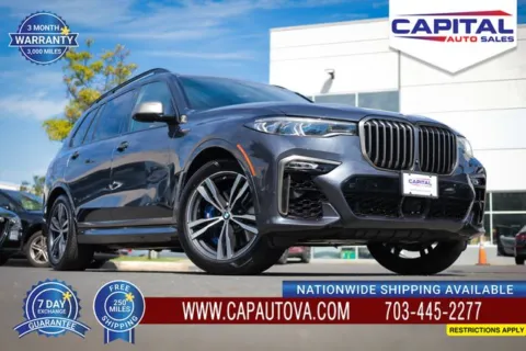Gray 2021 BMW X7 M50i for sale in Chantilly, VA