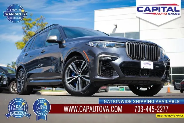 Gray 2021 BMW X7 M50i for sale in Chantilly, VA