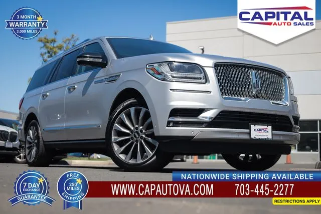 Silver 2018 Lincoln Navigator L Select for sale in Chantilly, VA