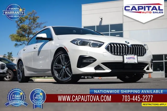 White 2020 BMW 2 Series 228i Gran Coupe xDrive for sale in Chantilly, VA