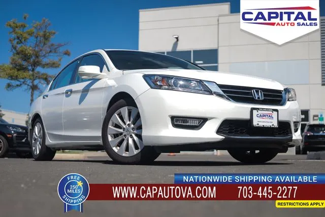 White 2013 Honda Accord EX-L for sale in Chantilly, VA