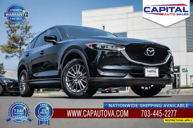 Black 2017 Mazda CX-5 Touring for sale in Chantilly, VA