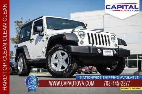 White 2015 Jeep Wrangler Sport for sale in Chantilly, VA