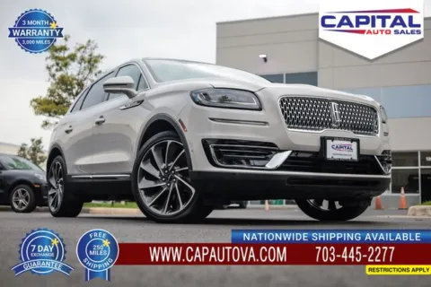 White 2020 Lincoln Nautilus Reserve for sale in Chantilly, VA