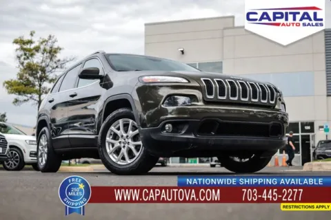 Green 2015 Jeep Cherokee Latitude for sale in Chantilly, VA