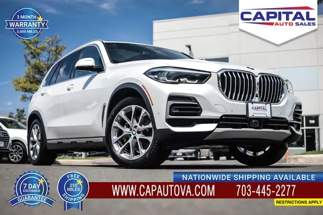 White 2022 BMW X5 xDrive40i for sale in Chantilly, VA