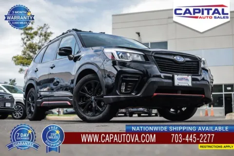 Black 2019 Subaru Forester Sport for sale in Chantilly, VA