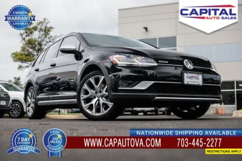 Black 2019 Volkswagen Golf Alltrack TSI SE for sale in Chantilly, VA