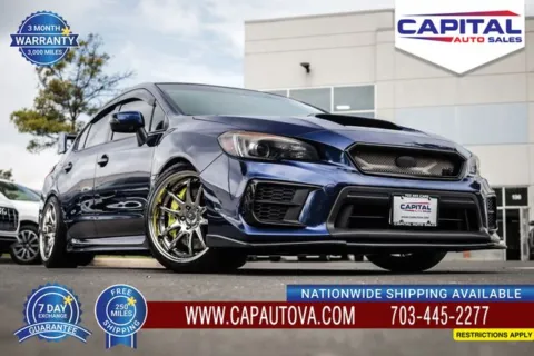 Blue 2020 Subaru WRX STi Limited for sale in Chantilly, VA