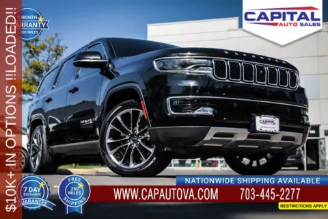 Black 2022 Jeep Wagoneer Series III for sale in Chantilly, VA