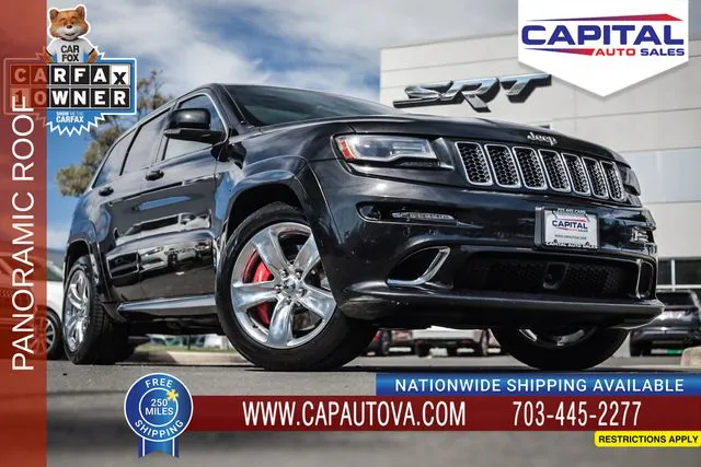 Black 2014 Jeep Grand Cherokee SRT for sale in Chantilly, VA