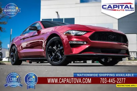Red 2021 Ford Mustang EcoBoost Premium for sale in Chantilly, VA