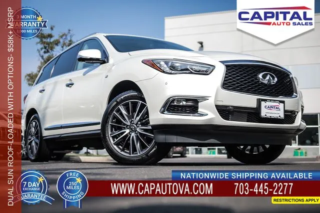 White 2017 INFINITI QX60 for sale in Chantilly, VA