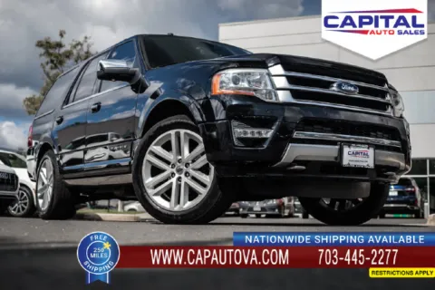 Black 2017 Ford Expedition Platinum for sale in Chantilly, VA
