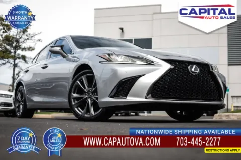 Silver 2019 Lexus ES 350 F Sport for sale in Chantilly, VA