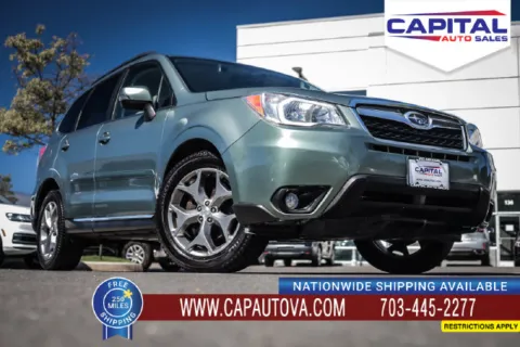 Green 2015 Subaru Forester 2.5i Touring for sale in Chantilly, VA