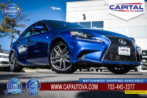 Blue 2016 Lexus IS 350 for sale in Chantilly, VA