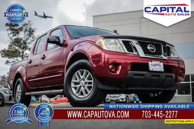 Red 2018 Nissan Frontier SV for sale in Chantilly, VA