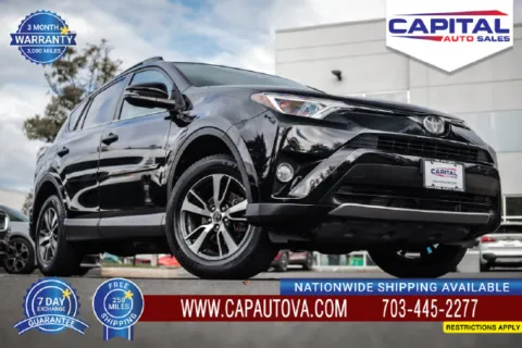 Black 2017 Toyota RAV4 XLE for sale in Chantilly, VA