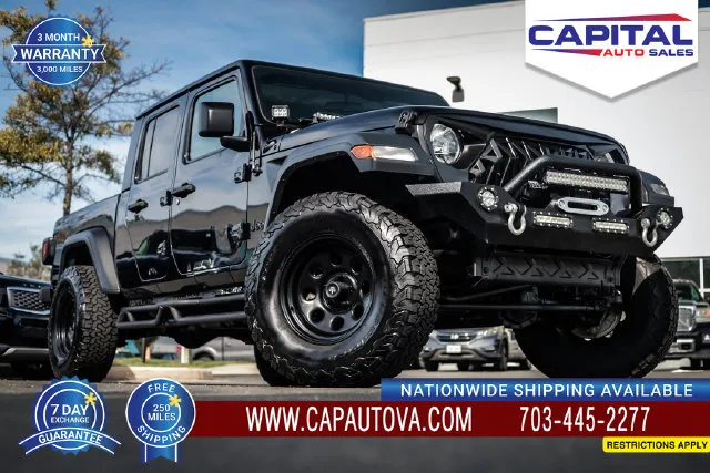 Black 2020 Jeep Gladiator Sport for sale in Chantilly, VA
