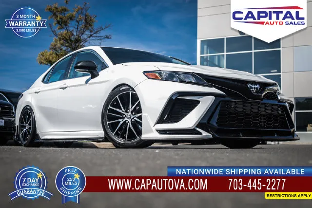 White 2022 Toyota Camry SE for sale in Chantilly, VA