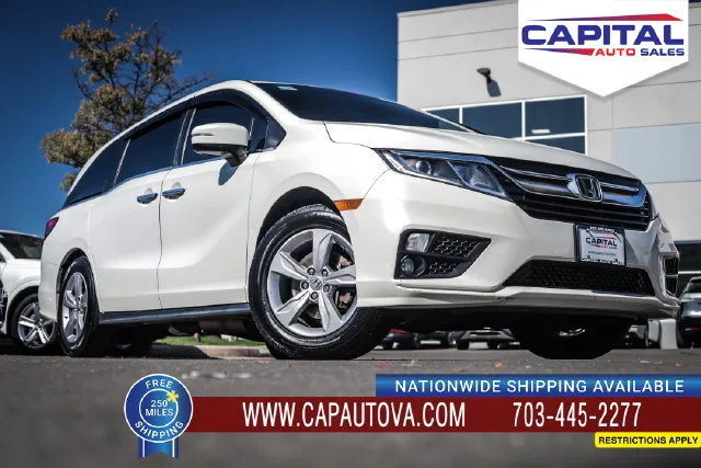 White 2018 Honda Odyssey EX-L for sale in Chantilly, VA