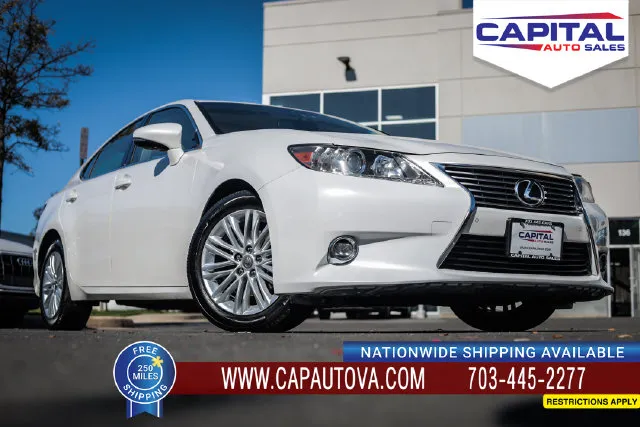 White 2015 Lexus ES 350 for sale in Chantilly, VA