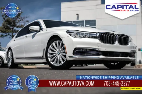 White 2017 BMW 7 Series 740i for sale in Chantilly, VA