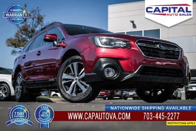 Red 2018 Subaru Outback 2.5i for sale in Chantilly, VA