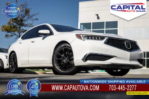 White 2019 Acura TLX 2.4L for sale in Chantilly, VA