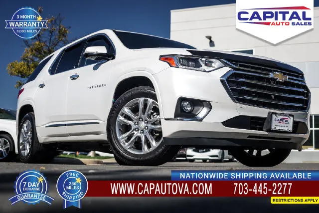Unknown 2019 Chevrolet Traverse High Country for sale in Chantilly, VA