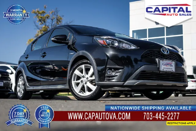 Black 2018 Toyota Prius c Four for sale in Chantilly, VA