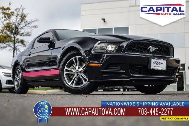 Black 2014 Ford Mustang V6 Premium for sale in Chantilly, VA