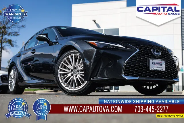 Black 2022 Lexus IS 300 for sale in Chantilly, VA