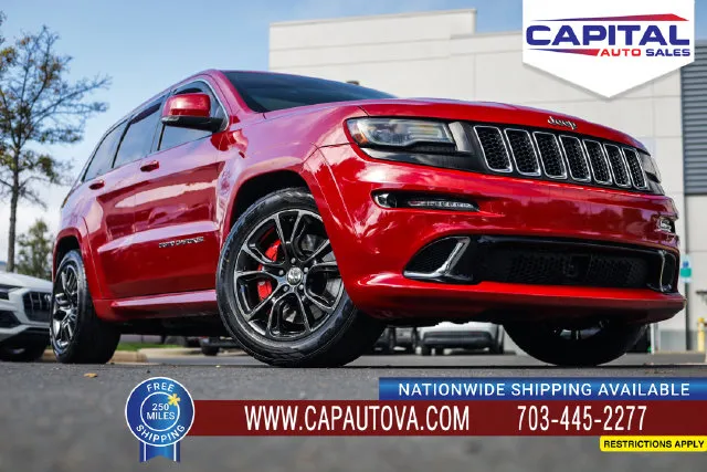 Red 2014 Jeep Grand Cherokee SRT for sale in Chantilly, VA