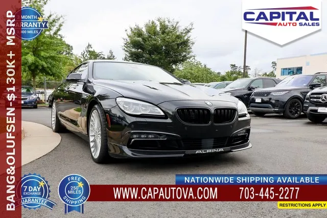 Used 2017 BMW 6 Series ALPINA B6 Gran Coupe for sale in Chantilly, VA ...