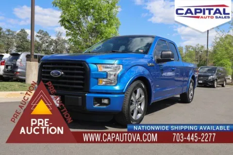 Blue 2015 Ford F-150 XLT for sale in Chantilly, VA