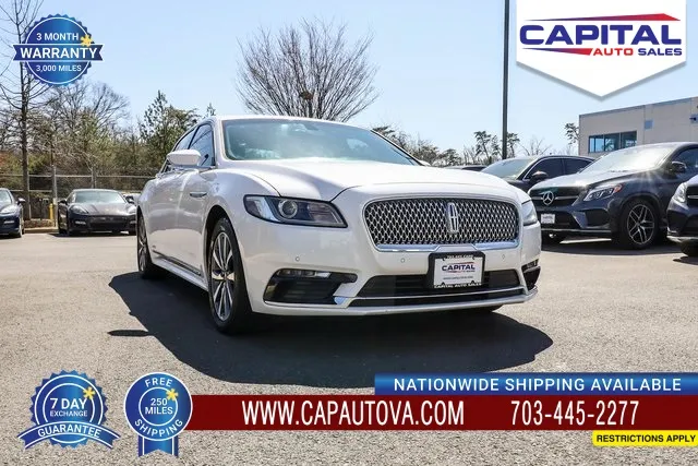 2017 Lincoln Continental Premiere for sale in Chantilly, VA