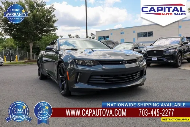 Gray 2018 Chevrolet Camaro 1LT for sale in Chantilly, VA