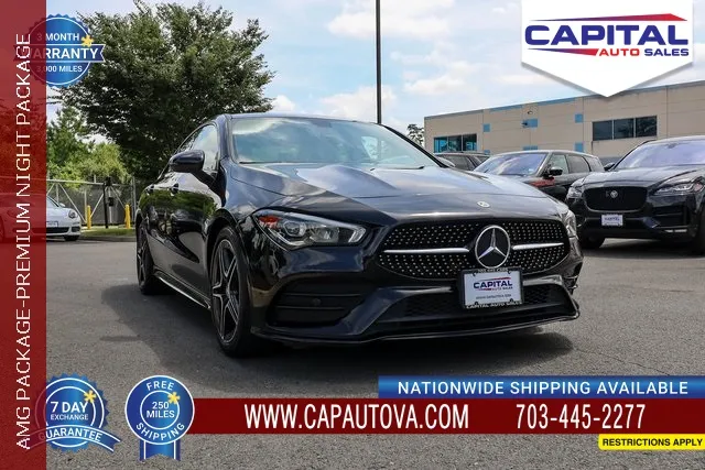 Black 2020 Mercedes-Benz CLA 250 for sale in Chantilly, VA