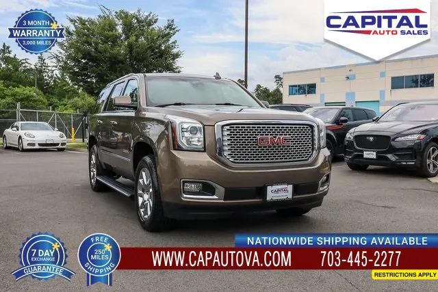 Brown 2015 GMC Yukon Denali for sale in Chantilly, VA