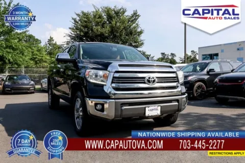 Black 2016 Toyota Tundra 1794 for sale in Chantilly, VA