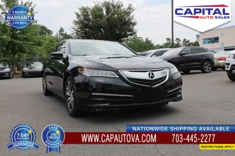 Black 2016 Acura TLX Tech for sale in Chantilly, VA