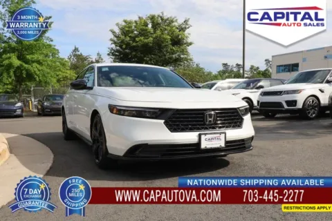 White 2023 Honda Accord Hybrid Sport-L for sale in Chantilly, VA