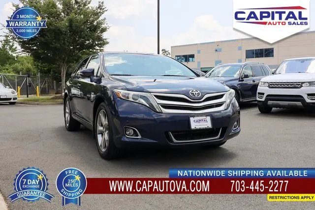 Blue 2015 Toyota Venza Limited for sale in Chantilly, VA