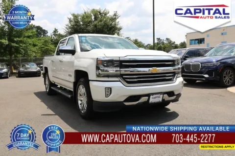 White 2018 Chevrolet Silverado 1500 High Country for sale in Chantilly, VA