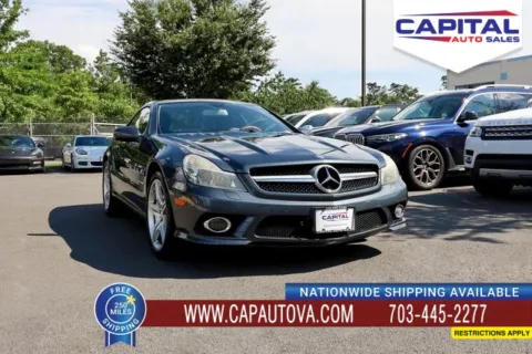 Gray 2011 Mercedes-Benz SL-Class SL 550 for sale in Chantilly, VA
