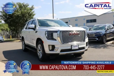 White 2021 GMC Yukon Denali for sale in Chantilly, VA