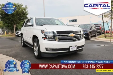 White 2019 Chevrolet Tahoe Premier for sale in Chantilly, VA