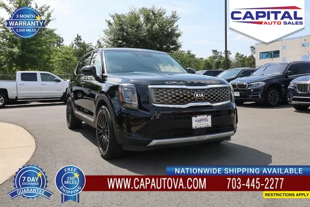 Black 2020 Kia Telluride LX for sale in Chantilly, VA